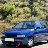 GKL Sol Sis Farı Kapağı Sissiz VW Polo Hb 1994-1999 6N0853665B - 1