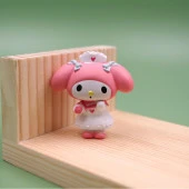Mini Figür Sanrio My Melody Karakter Figür Oyuncak 15531 thumbnail 4