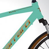 Carraro Elite 804 V Fren 24 Vites Full Shimano 28 Jant Şehir Bisikleti 48 cm Turkuaz bakır - 1
