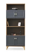 Irmak Dolaplı 5 Raflı Kitaplık 80x30x195cm - 5