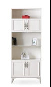 Irmak Dolaplı 5 Raflı Kitaplık 80x30x195cm - 8