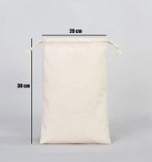 5li Yıkanabilir Çok Amaçlı Kese Seti - Bakliyat Kesesi - Organizer Hurç (3 Farklı Boy ) - 2