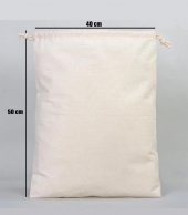 5li Yıkanabilir Çok Amaçlı Kese Seti - Bakliyat Kesesi - Organizer Hurç (3 Farklı Boy ) - 3