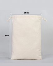 5li Yıkanabilir Çok Amaçlı Kese Seti - Bakliyat Kesesi - Organizer Hurç (3 Farklı Boy ) - 4