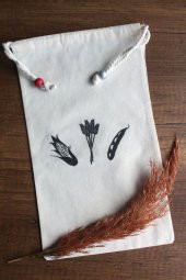 20x30cm - 2 Adet Keten Bakliyat Çok Amaçlı Kese - Saklama Torbası - Tarhana & Pirinç  Torbası - 1