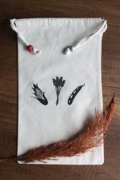 20x30cm - 2 Adet Keten Bakliyat Çok Amaçlı Kese - Saklama Torbası - Tarhana & Pirinç  Torbası - 2