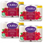 Duru Saf & Doğal Gül 16 Adet Güzellik Sabunu 4x280gr - 1