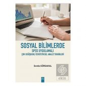 Sosyal Bilimlerde SPSS Uygulamalı Çok Değişkenli İ - 1