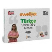KPSS Genel Yetenek Evveliyat Türkçe Video Ders Not - 2