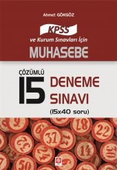 Kpss Muhasebe 2017 Çözümlü 15 Deneme Ahmet Gökgöz - 1