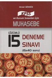 Kpss Muhasebe 2017 Çözümlü 15 Deneme Ahmet Gökgöz - 2