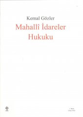 Mahalli İdareler Hukuku Kemal Gözler - 1