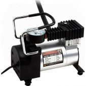 Niken Metal Gövdeli Gri Mini Oto Araç Hava Kompresörü 12V - 1