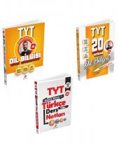 Dizgi 2024 Deniz Hoca TYT Dil Bilgisi Soru + 20 Deneme + Türkçe Video Ders Notları Seti - 3