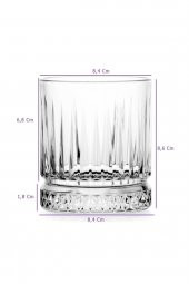 Paşabahçe elysia 36 parça su bardak - meşrubat bardağı ve çerezlik seti takımı thumbnail 4