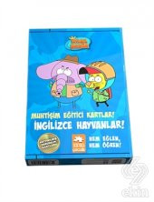 Muhtişim Eğitici Kartlar! - İngilizce Hayvanlar! - 1