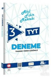 TYT Akıl Fikir Mektebi Tamamı Video Çözümlü 3lü D - 1