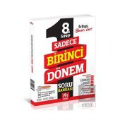 8. Sınıf Sadece Birinci Dönem Soru Bankası - 1