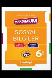 6. Sınıf Sosyal Bilgiler Soru Bankası + Yaprak Tes - 1