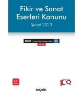 Fikir ve Sanat Eserleri Kanunu 2023 - 1