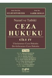 Nazari ve Tatbiki Ceza Hukuku Cilt 4 - 1