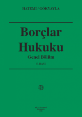 Borçlar Hukuku Genel Bölüm - 1