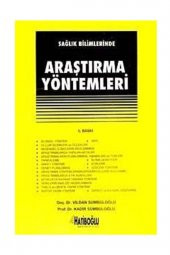 Sağlık Bilimlerinde Araştırma Yöntemleri - 1