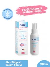 ACTO BABY SPRAY 100 ml  Bebekler için Koruyucu Pişik Spreyi  Bez Bölgesi Bakım Spreyi - 1