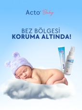 ACTO BABY GEL 50 ml  Bebekler için Koruyucu Pişik Jeli  Bez Bölgesi Bakım Jeli - 2