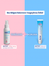 ACTO BABY GEL 50 ml  Bebekler için Koruyucu Pişik Jeli  Bez Bölgesi Bakım Jeli - 4