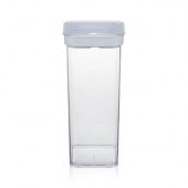 Gondol System Saklama Kabı Akrilik, Vakumlu Beyaz Kapaklı 1500 Ml - 1