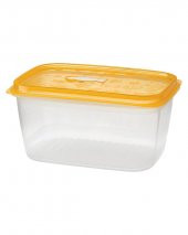 Gondol Ecosaver Plastik Saklama Kabı, Balıklı Sarı Kapaklı 1700 Ml - 1