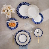 Schafer Fiesta Yemek Takımı 24 Parça-Lacivert - 1