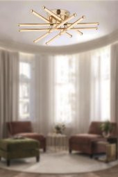 Eray Aydınlatma 5274 Sarı Led Avize - 1