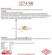 Eray Aydınlatma 5274 Sarı Led Avize - 3