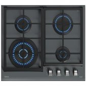 Teka Gzc 64320 Xbc St 60 Cm Cam Gazlı Gri Ankastre Ocak - 1