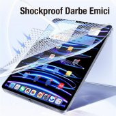 Baseus Paperfeel Ultra HD Çözünürlük Pet Materyal Apple iPad 12.9inç (2018-2022) Ekran Koruyucu Darbe Emici Pet - 4