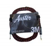 AUSTER ENSTRÜMAN KABLOSU 3M SİYAH-KIRMIZI - 1