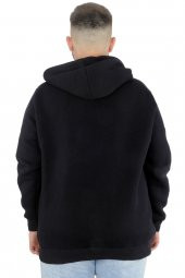 Mode XL Erkek Sweat Kapşonlu Fermuarlı Riv 22522 Lacivert - 3