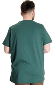 Mode XL Büyük Beden Erkek T-shirt ESTABLISMENT 23139 Nefti thumbnail 4