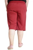 Mode XL Büyük Beden Erkek Kapri MD CLUB 23508 Bordo thumbnail 4