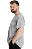 Mode XL Büyük Beden Erkek T-shirt GAME OVER 23130 Grimelanj - 3