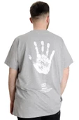 Mode XL Büyük Beden Erkek T-shirt LOST 23129 Grimelanj thumbnail 2