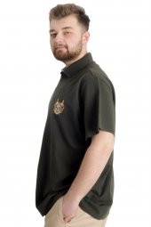 Mode XL Büyük Beden Erkek T-shirt Polo CHOOSE YOUR MODE 23321 Haki - 2