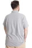 Mode XL Büyük Beden Erkek T-shirt Polo CAPTIAN 23338 Grimelanj thumbnail 4