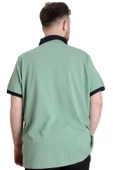 Mode XL Büyük Beden Erkek Polo T-shirt 1991 23341 Çağla - 4