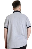 Mode XL Büyük Beden Erkek Polo T-shirt GOOD TIMES 23345 Grimelanj thumbnail 4