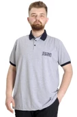 Mode XL Büyük Beden Erkek Polo T-shirt LEGEND 23347 Grimelanj - 1