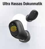 Baseus BT5.3V 300Mah Şarjlı Mikrofonlu Bluetooth Kulakiçi Kulaklık, Hifi Bas Destekli, Su Geçirmez - 9