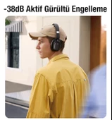 Baseus Profesyonel BT5.3V Çift Cihaz Bağlantılı Gürültü Engelleyici Kulaküstü Bluetooth Kulaklık - 5